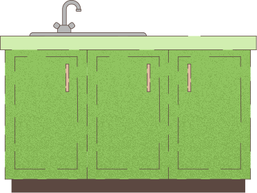 Contact heating and plumbing services kitchen