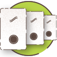 A range of boilers installed A range of boilers installed